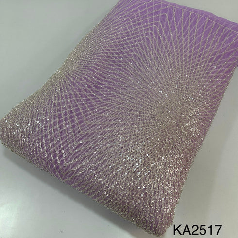 Cut Dana Sequins Net Fabric - KA2517